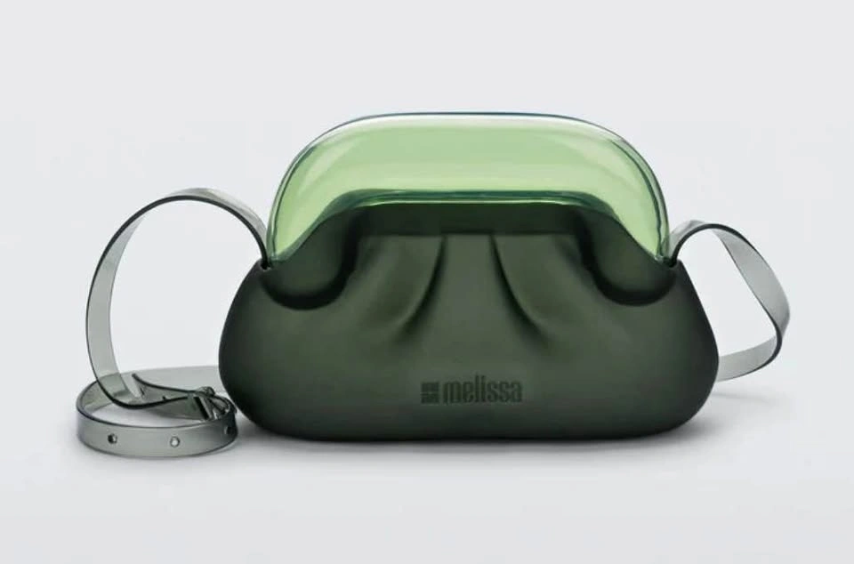 NWT Melissa Jelly Glass Bag