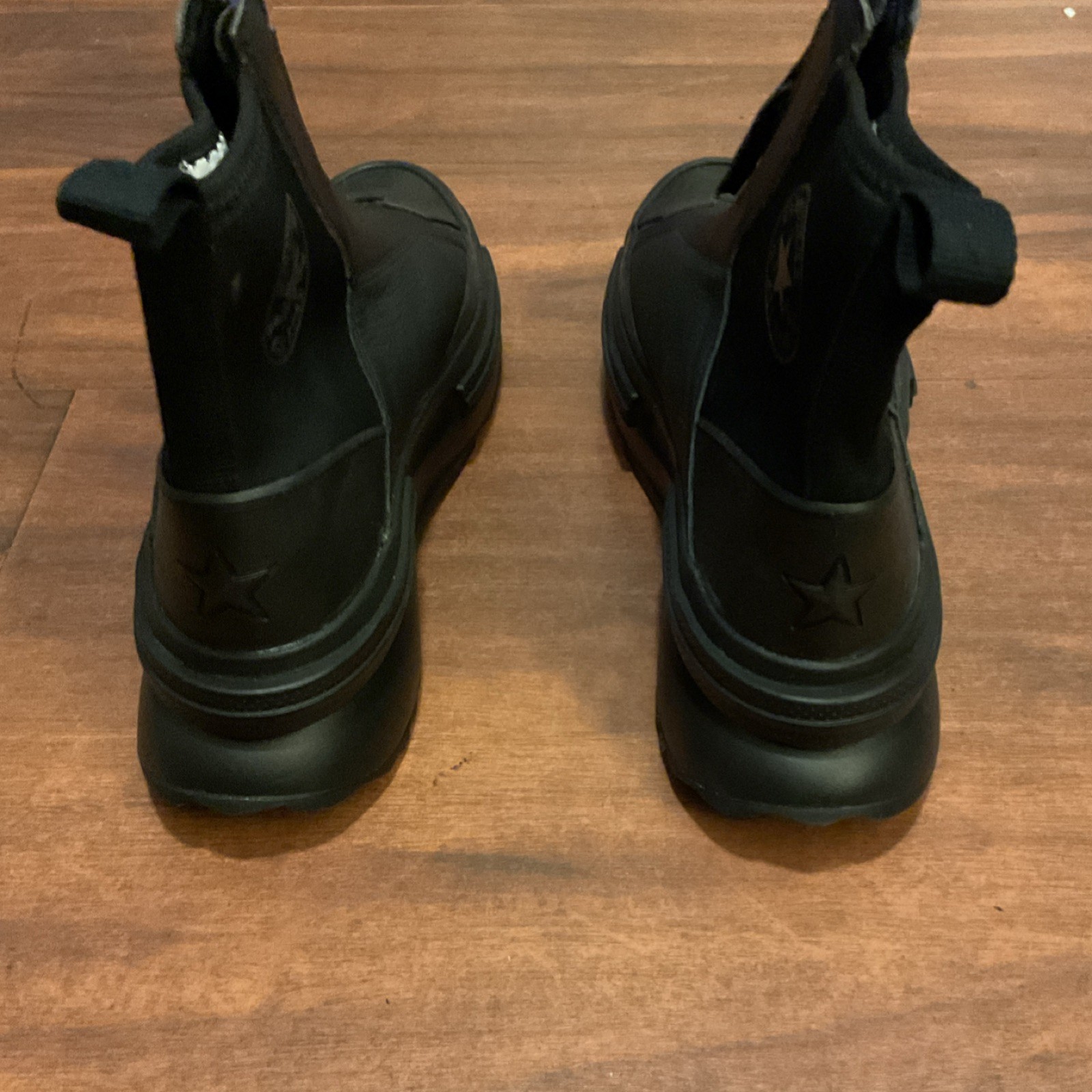 Converse Black Zip Platform Ankle Bootie, Unisex Adults US 10 EU - photo 4