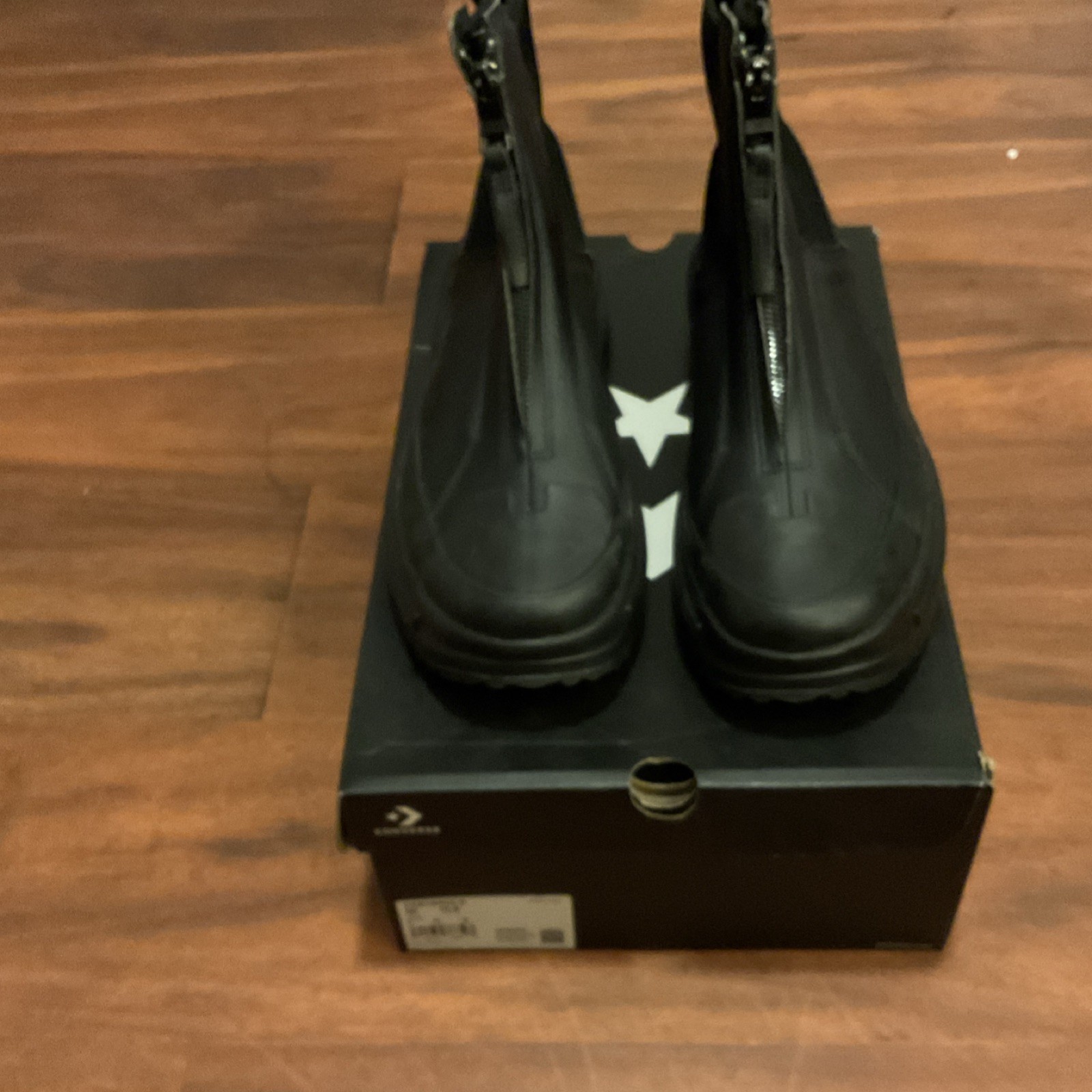 Converse Black Zip Platform Ankle Bootie, Unisex Adults US 10 EU - photo 5