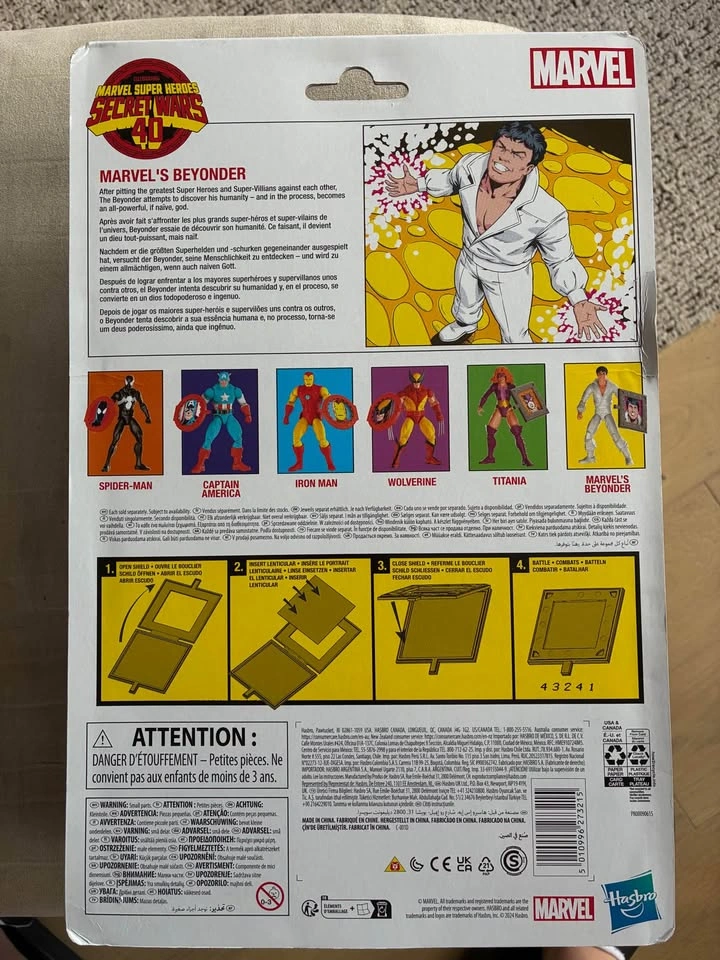 Hasbro Marvel Legends Secret Wars Beyonder Figure - photo 2