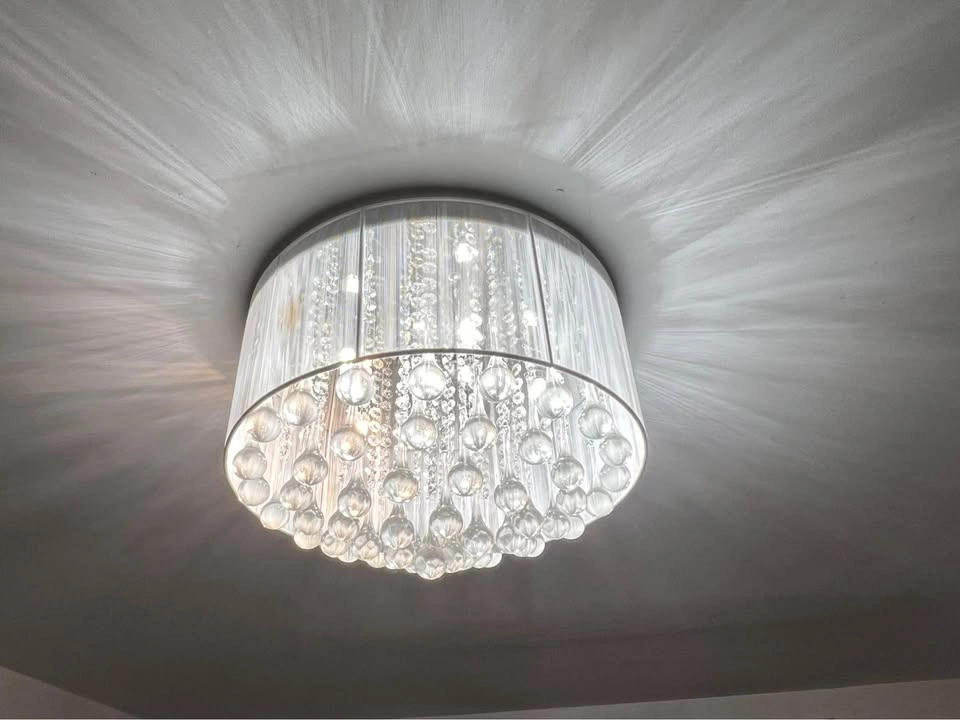 Crystal Chandelier 18" Wide, 12.5" Height - New in Box - photo 3