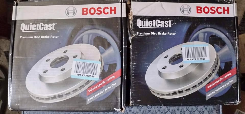 BOSCH Brake Rotor 34010892 Mazda 3 FRONT (Qty 2)