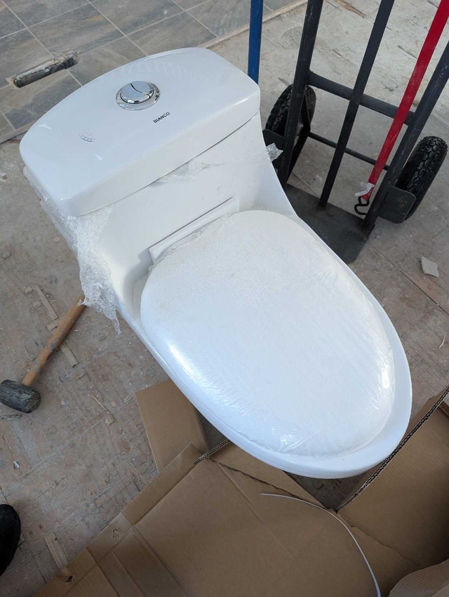3 Brand New Toilets
