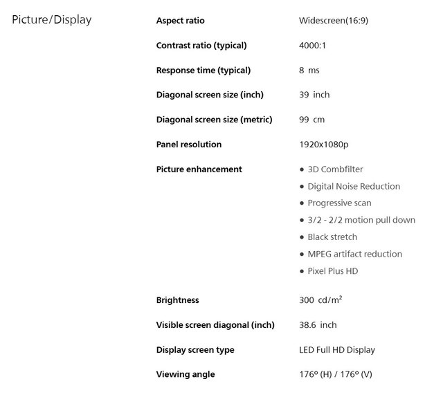 Philips 39" Smart LED TV - 2000 Series - photo 3