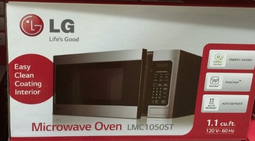 Microwave. LG LMC1050ST 1.1 CU FT