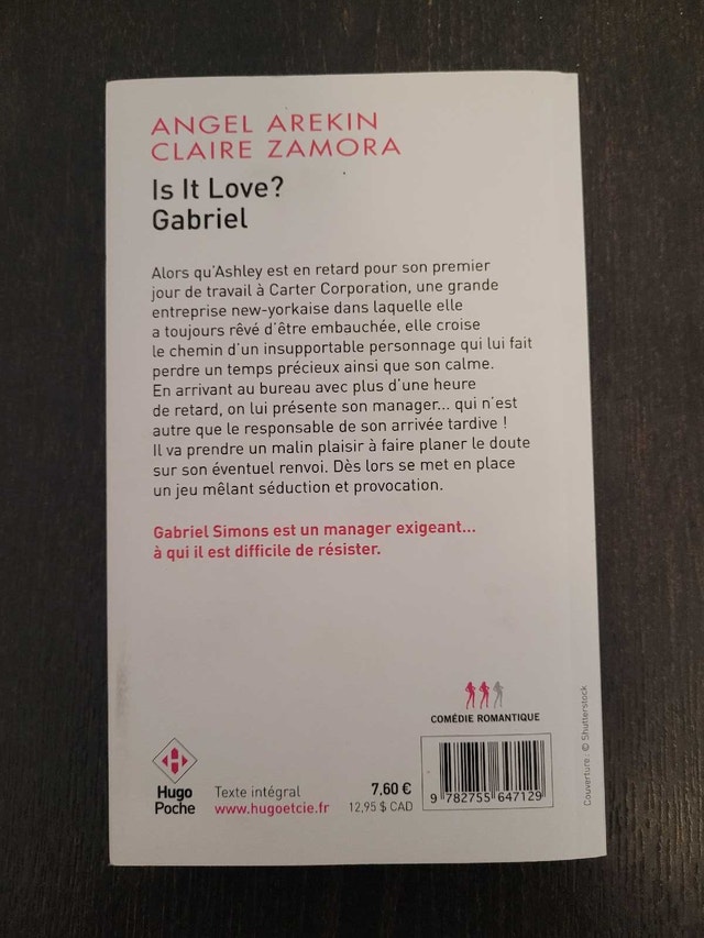 Is it Love Carter Corp Gabriel by Angel Arekin (French) - photo 2