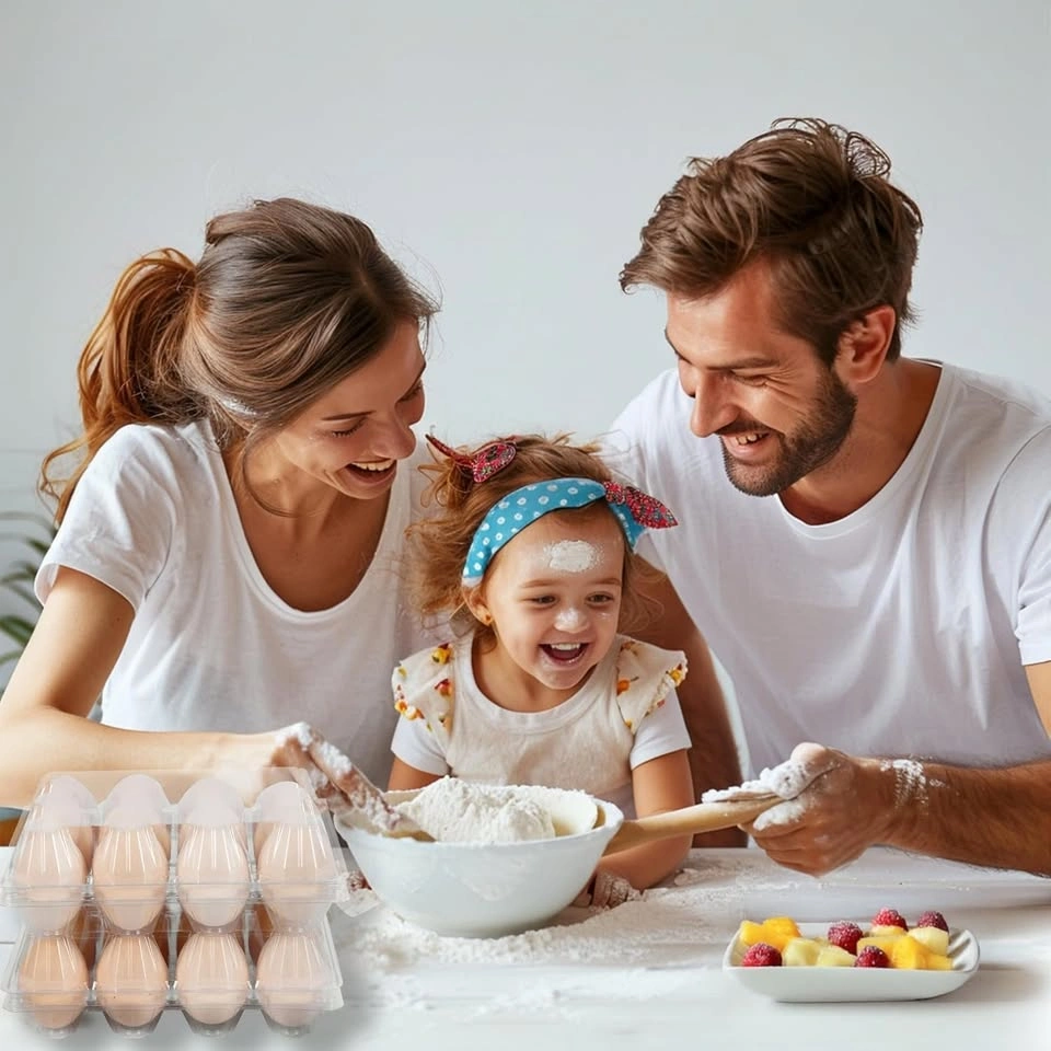 100 Pack 12 Count Plastic Egg Cartons - photo 2