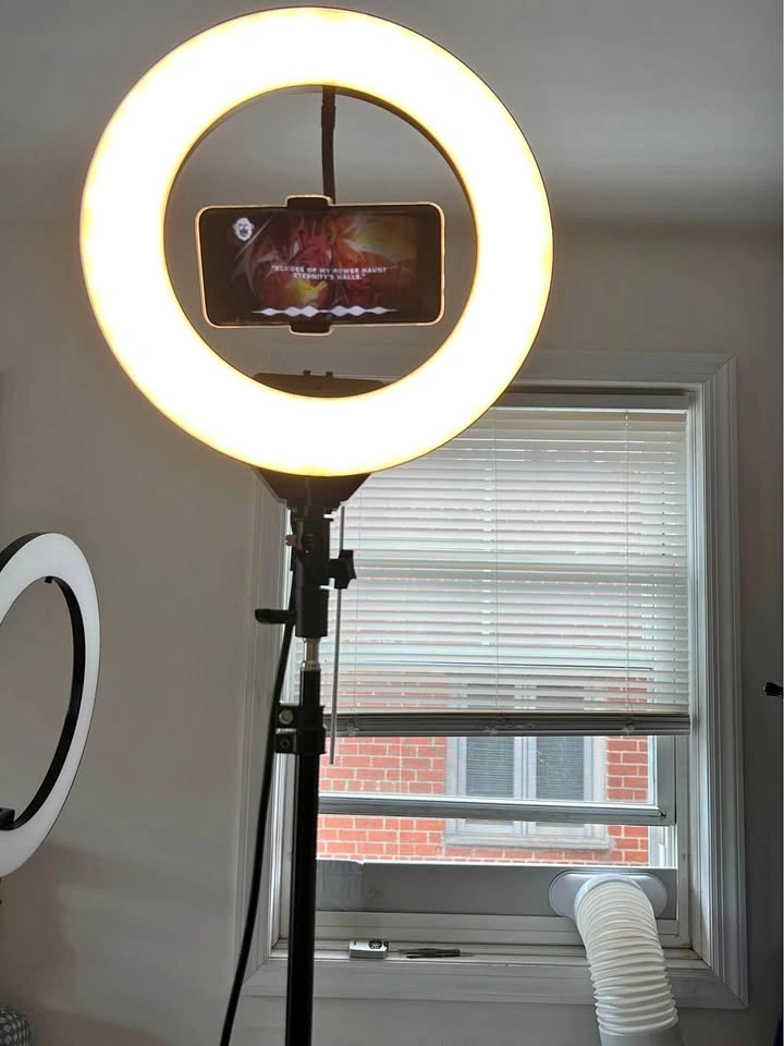 Professional 14-inch Dimmable Ring Light with Remote