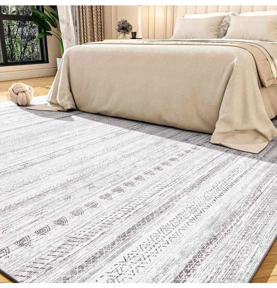 Boho Area Rug 6x9 Carpet for Living Room