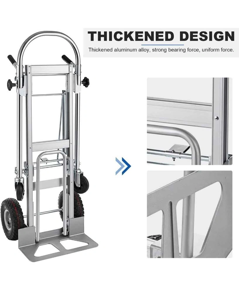3-in-1 Aluminum Hand Truck - Heavy Duty Dolly - photo 3
