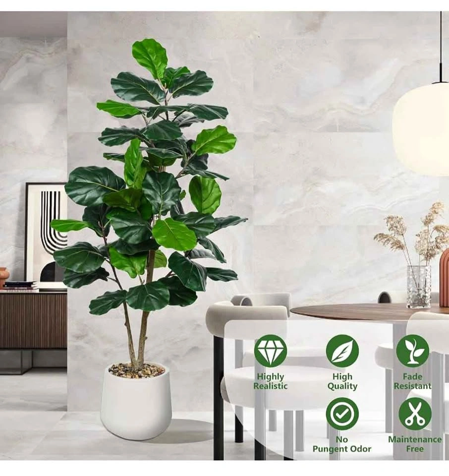 Artificial Fiddle Leaf Fig Tree - 6FT