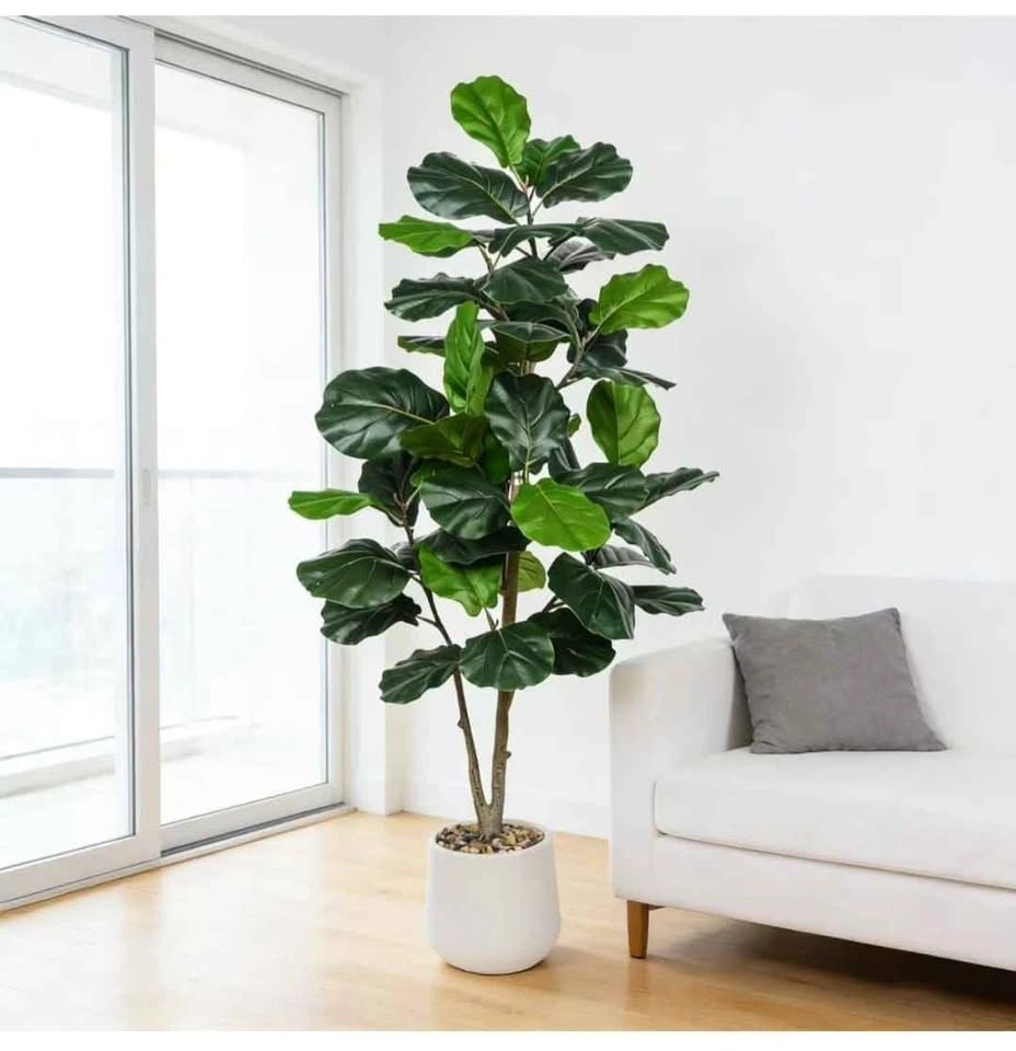 Artificial Fiddle Leaf Fig Tree - 6FT - photo 4