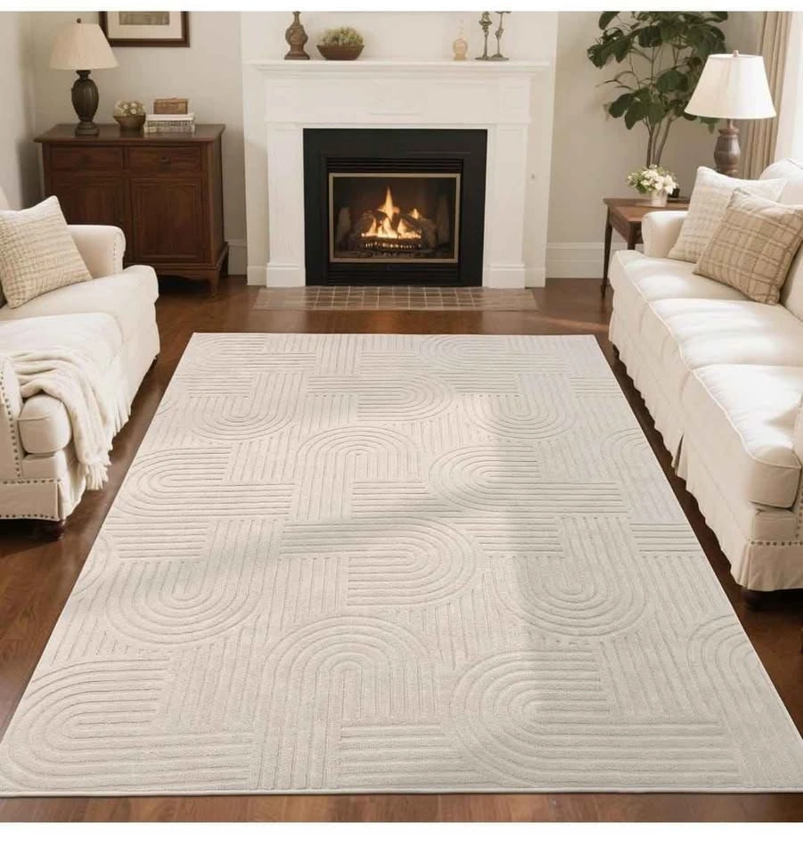 Soft Cozy Fluffy Arch Pattern Area Rugs 8'x10' - photo 2