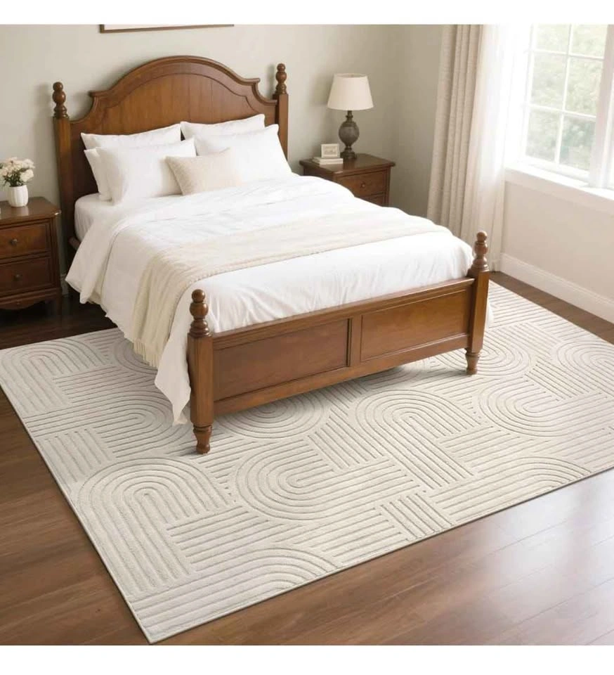 Soft Cozy Fluffy Arch Pattern Area Rugs 8'x10' - photo 5