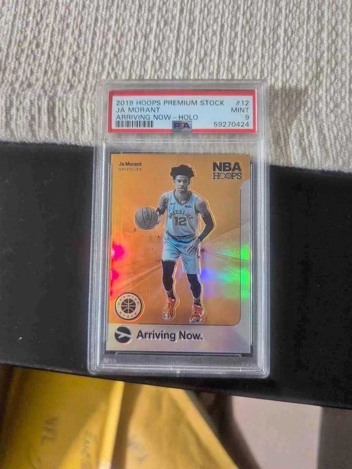 $ nba cards 2 morant 1 jeudy. pm for price