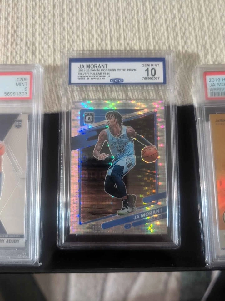 $ nba cards 2 morant 1 jeudy. pm for price - photo 3
