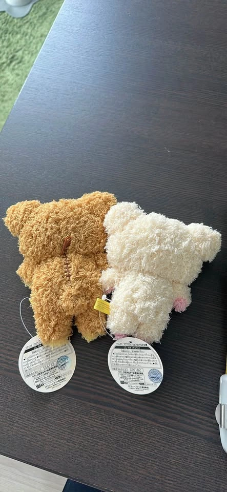 Rilakkuma & Korilakkuma Plushies (pair) - Japan Claw Game Exclus - photo 2