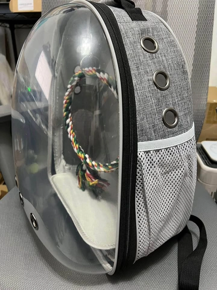Bird Travel Carrier Cage - Clear Space Capsule Backpack - photo 5