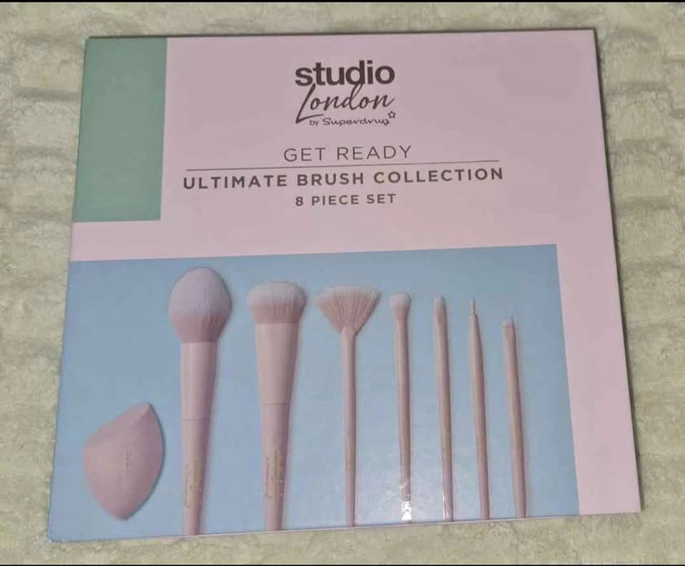 Studio London Ultimate Brush Collection – 8 Piece Set