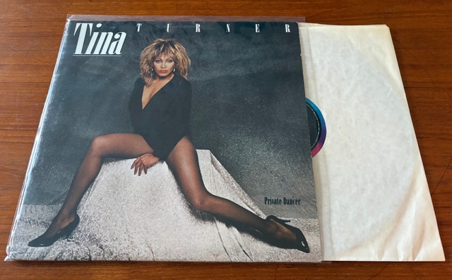 1983 Tina Turner – Private Dancer (Vintage Vinyl LP album)