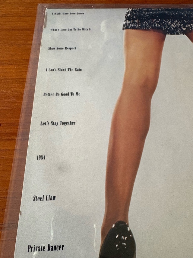 1983 Tina Turner – Private Dancer (Vintage Vinyl LP album) - photo 5