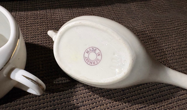 Antique German Ceramic Hospital Feeders / Nursing Cups - photo 2