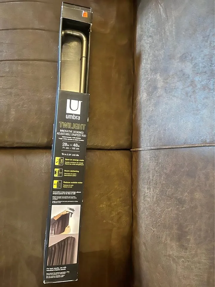 Umbra Twilight Curtain Rod New in Box