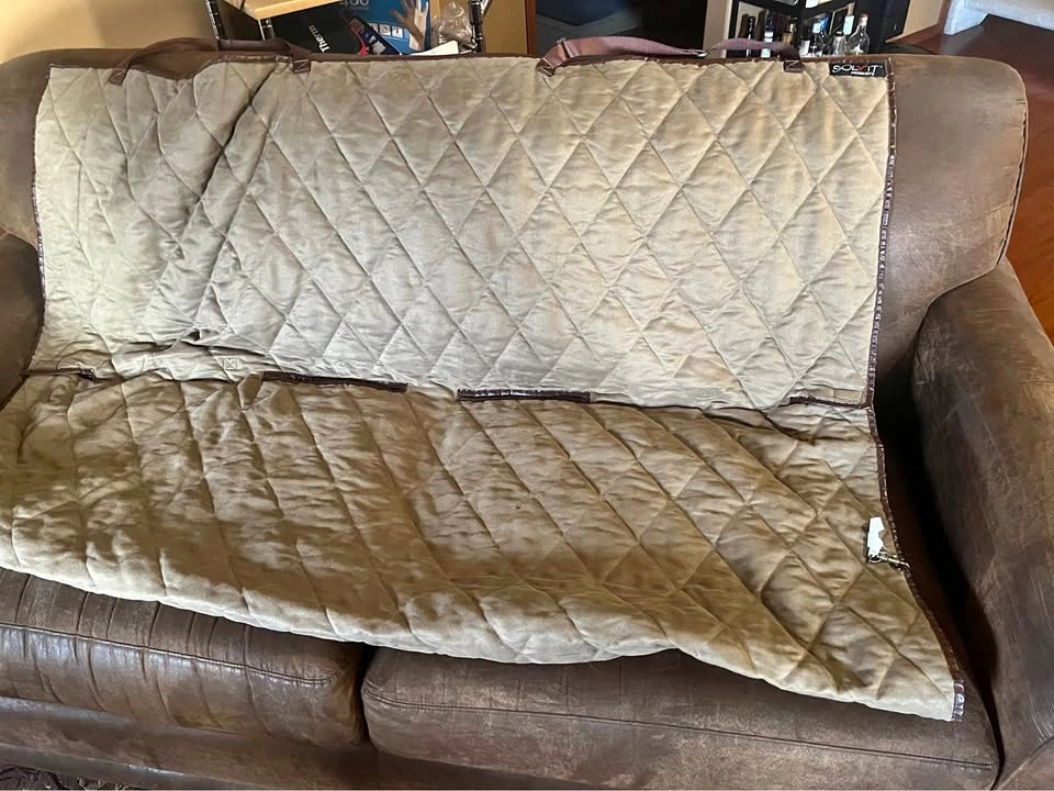 Solvit Quilted Microfiber Truck Seat Cover