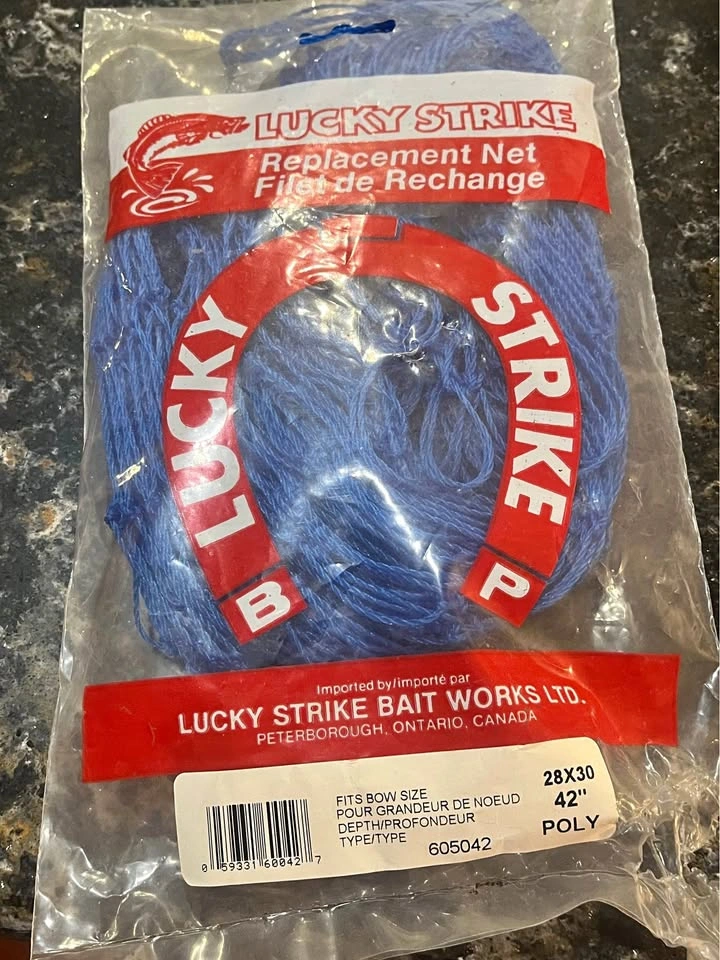 Lucky Strike 28 x 30 in Poly Replacement Net