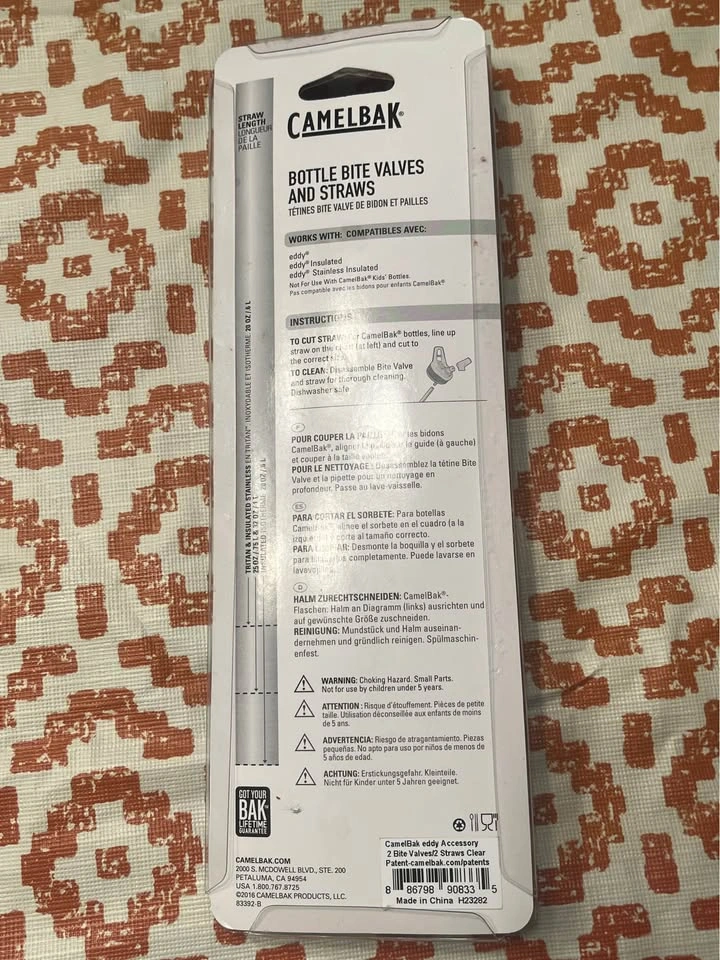 Camelbak Eddy Bottle Bite Valves & Straws - photo 2