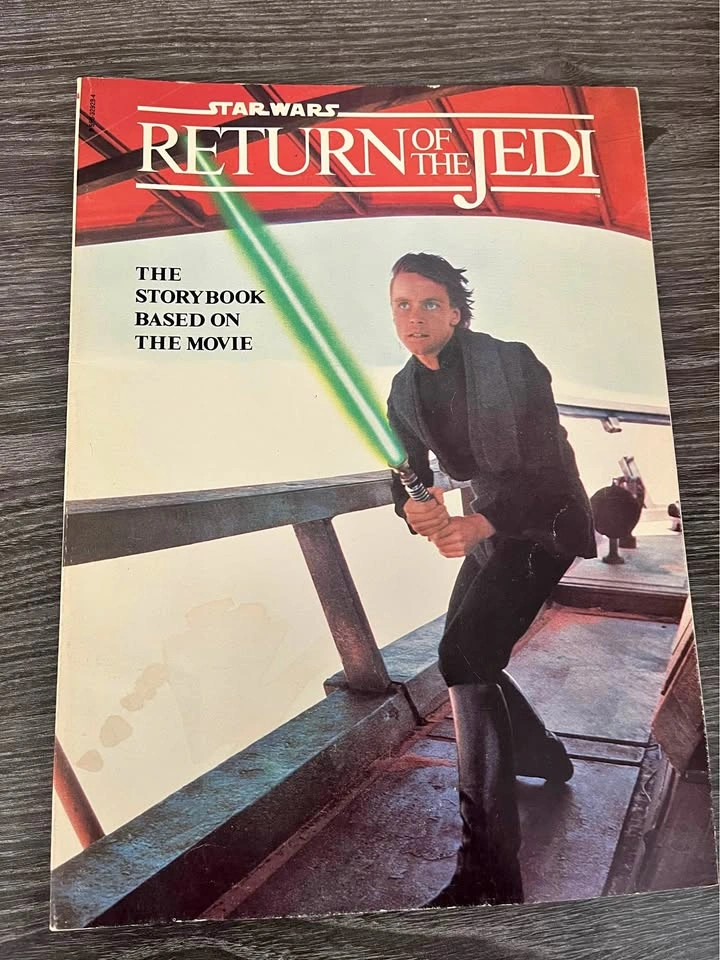 Star Wars Return of the Jedi Storybook - Scholastic 1983