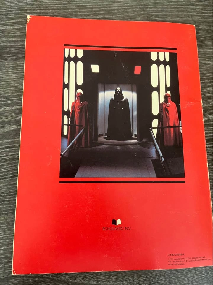 Star Wars Return of the Jedi Storybook - Scholastic 1983 - photo 2