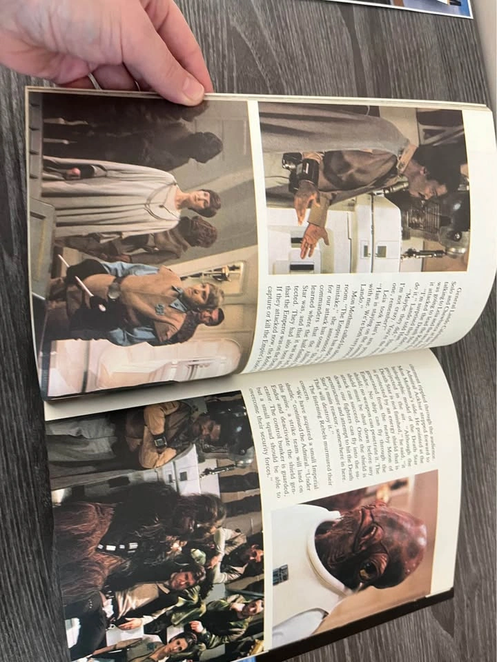 Star Wars Return of the Jedi Storybook - Scholastic 1983 - photo 4