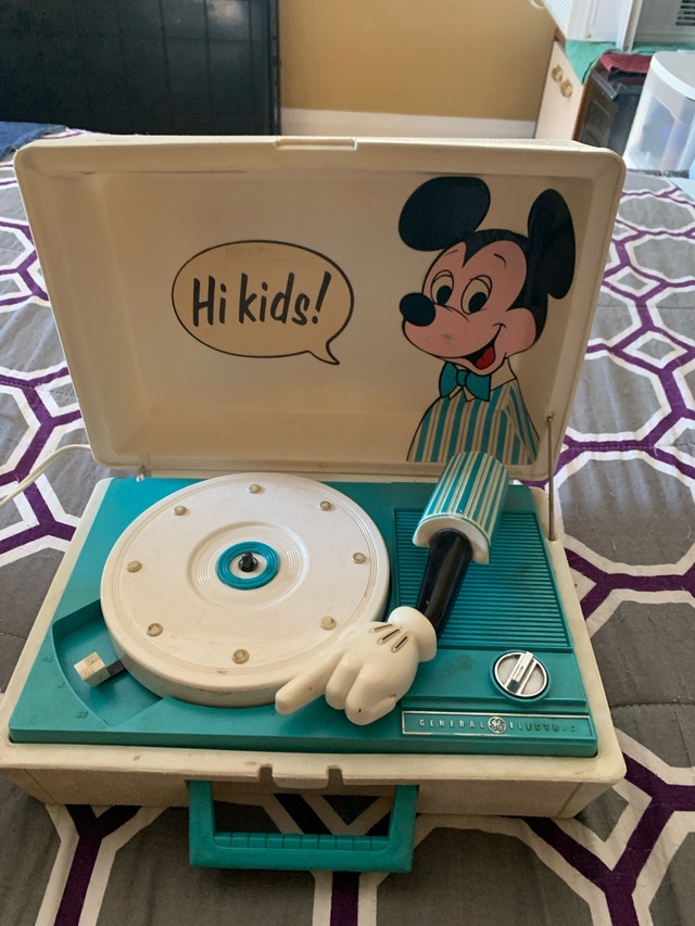 Vintage Mickey Mouse Youth Phono - photo 4