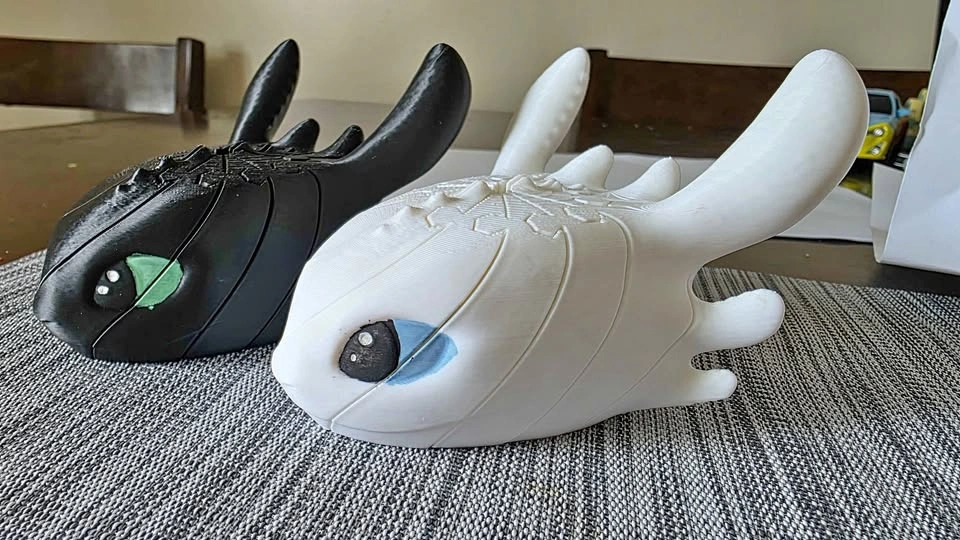 3D Printed Dragon Fidgets