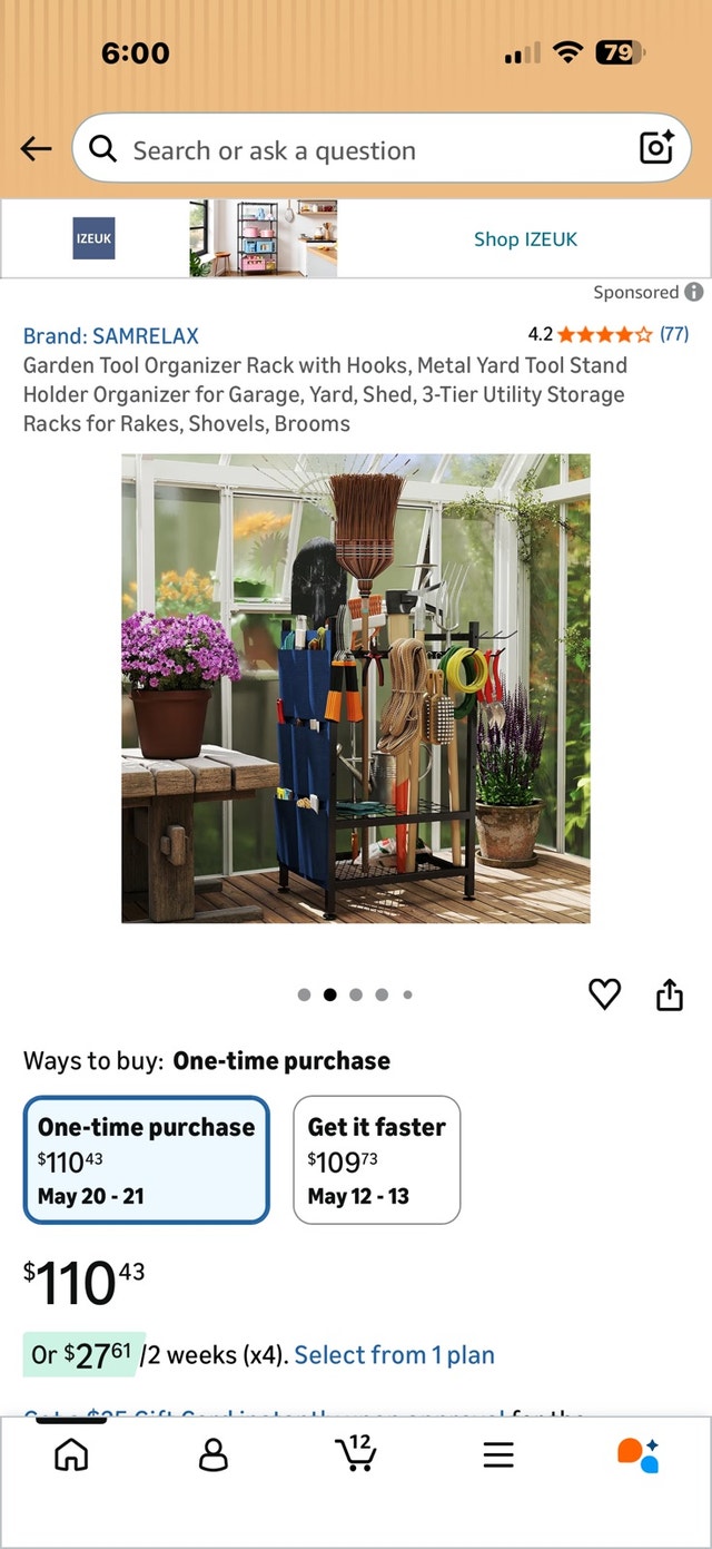 Garden Tool Organizer - photo 3
