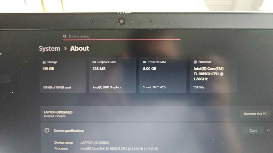 Lenovo Ideapad Laptop - photo 4