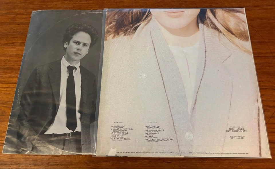 Art Garfunkel - Scissors Cut (1981) Vinyl LP CBS Record - photo 3