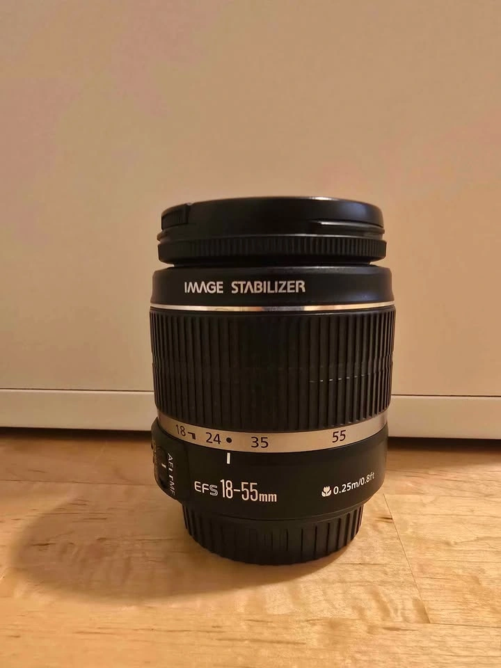 READ CAPTION! Canon EF-S 18-55mm Lens with UV filter - photo 2