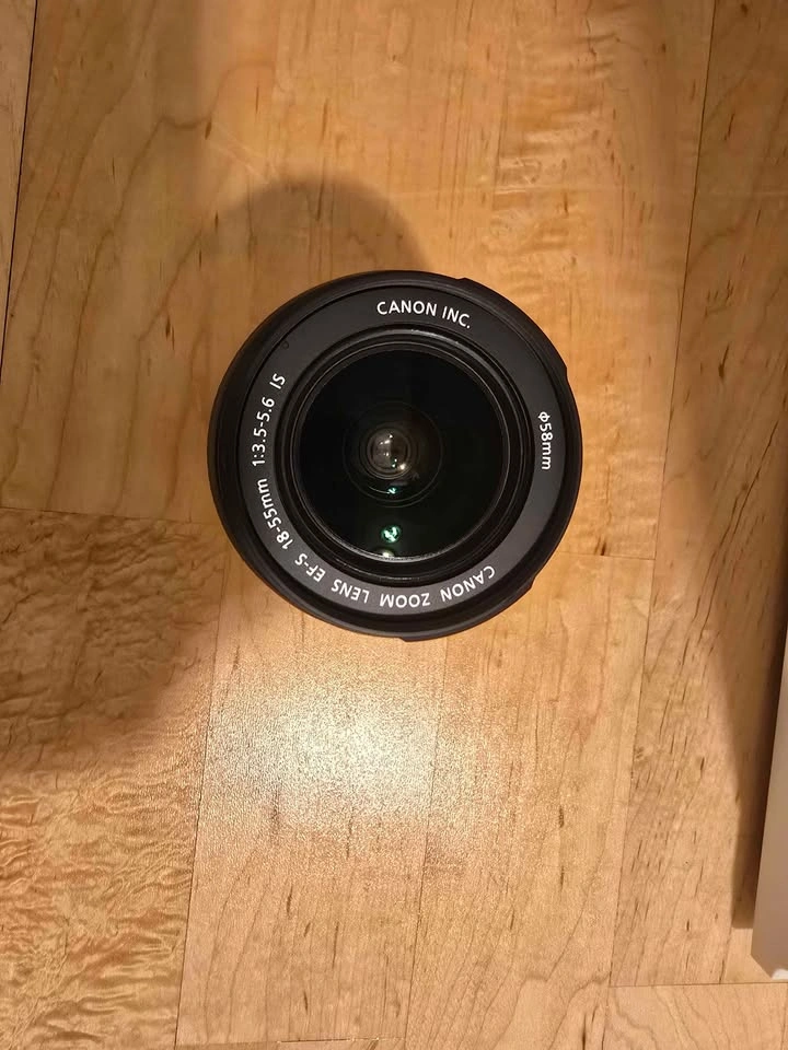 READ CAPTION! Canon EF-S 18-55mm Lens with UV filter - photo 3