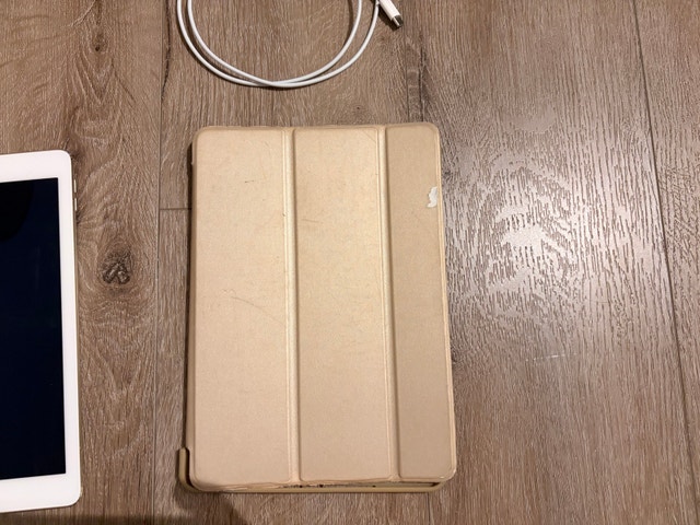 Gold iPad Air 2 with Smart Cover and Charging Cable 16 GB - photo 3