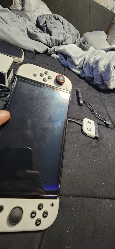 Nintendo Switch OLED Bundle w/ Pro Controller + Mario Wonder - photo 5