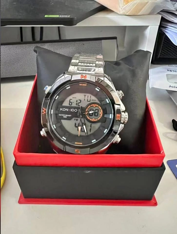 Mens Aluminum Watches With LED Light