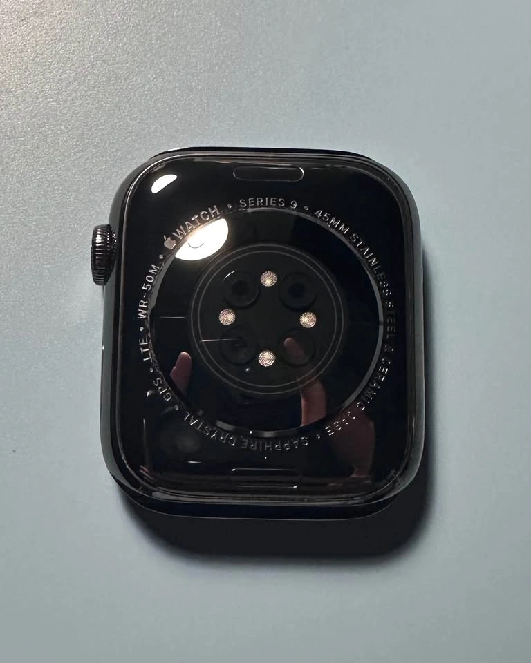 Apple Watch Series 9 Graphite Stainless Steel Cellular 45mm - photo 2