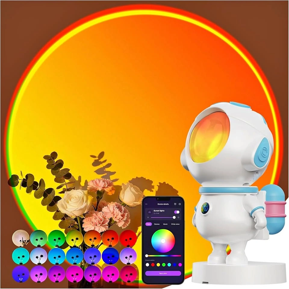 Astronaut Sunset Lamp Projector