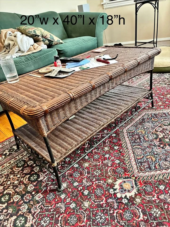 Coffee table and matching end table