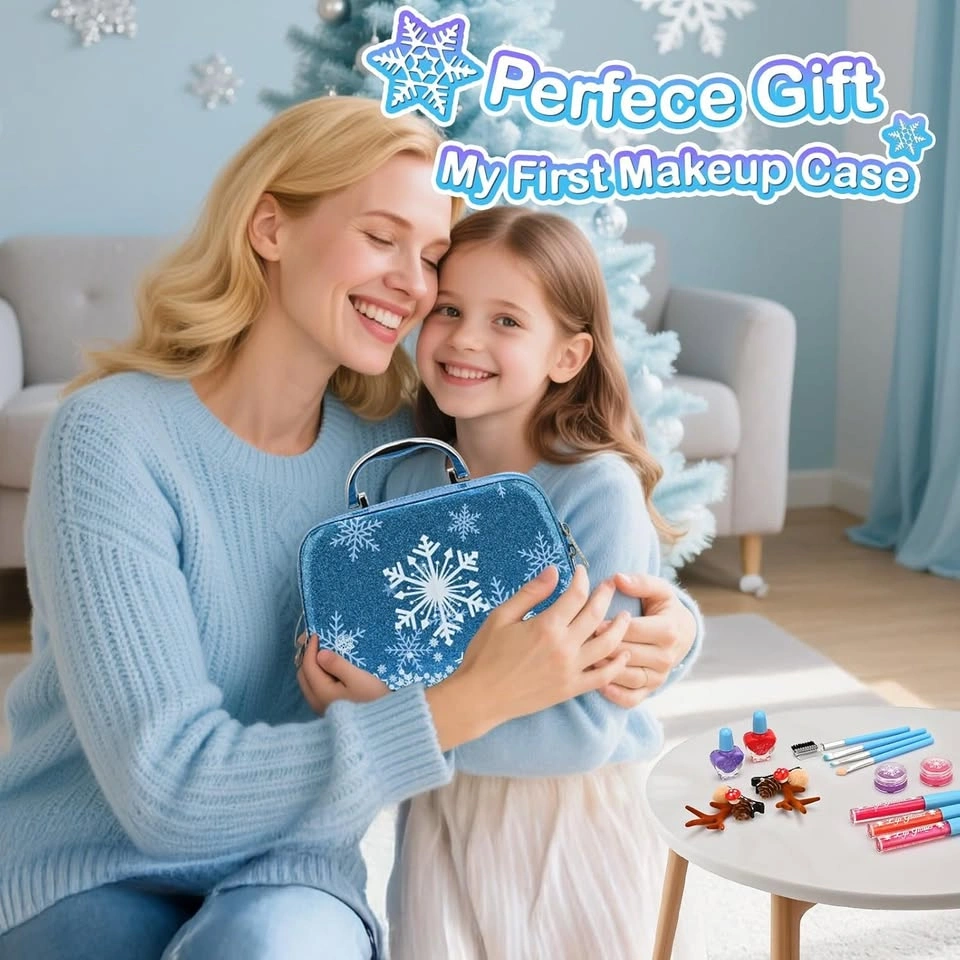 Real Washable Makeup Kit for Girls - Non-Toxic Kids Play Make Up - photo 2