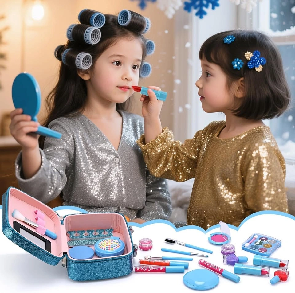 Real Washable Makeup Kit for Girls - Non-Toxic Kids Play Make Up - photo 4