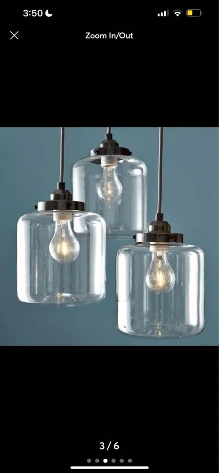 Vintage/Classic 3-Light Chandelier Pendant Light - photo 2