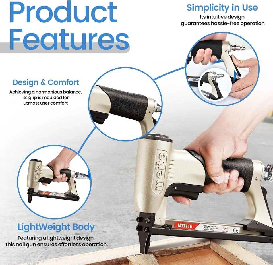 Meite MT7116 Pneumatic Staple Gun - photo 4